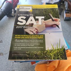 SAT study Test 2017 Edition $10