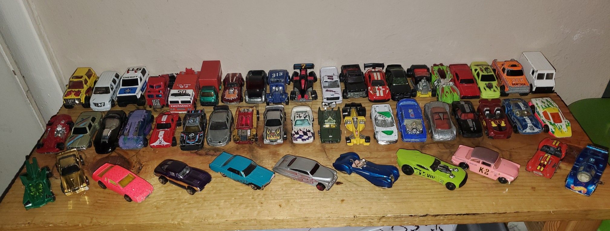 Vintage Hot Wheels Car Collection! Over 50 Vehicles!