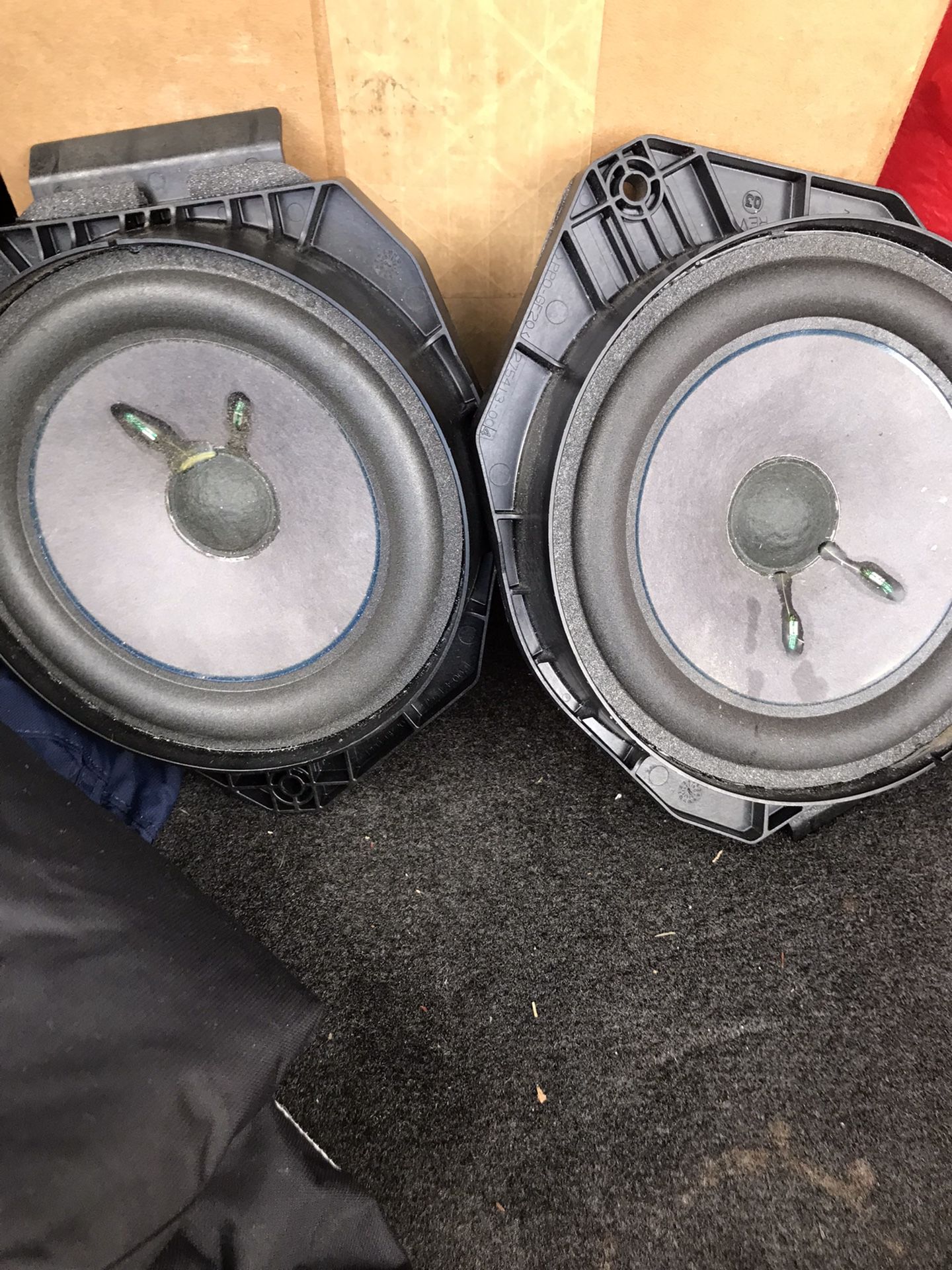 Two Bose 6/5 Door Speakers