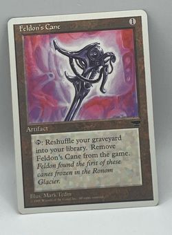 MTG Chronicles Feldon’s Cane Artifact Card