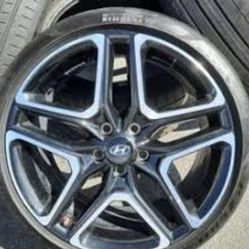 Hyundai Elantra Rims Genesis Wheels Kona Accent Tucson 