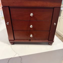 Wooden Jewelry Box $50