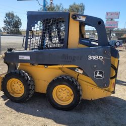 John Deere Skid Steer 318D Bobcat Skidsteer Bob Cat