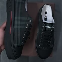 Burberry checkered sneakers