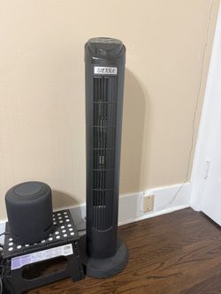 🌬️ Sierra Tower Fan with Remote – Quiet & Powerful