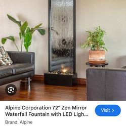 Indoor water fountain