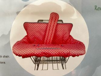 Baby seat for grocery cart