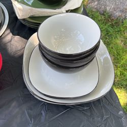 Bowl And Plate Set