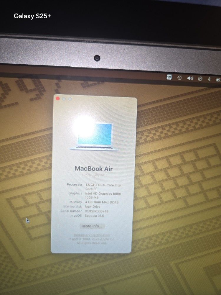 MACBOOK AIR 2015