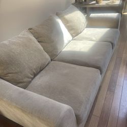 Beige Sofa 