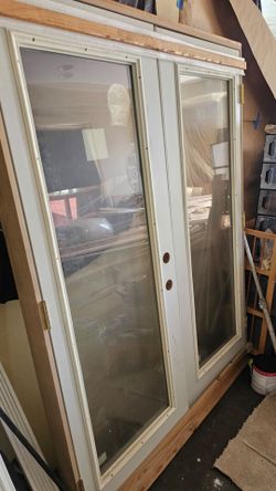 New Steel French door
