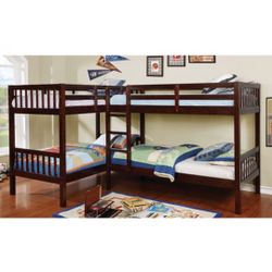 Quadruple Twin Bunk Bed 