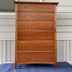 Thomasville  Shaker Style Cherry Tall Chest 