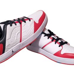 Nike Air Jordan Nu Retro 1 Low Chicago Red/Black-White Men's Size 13