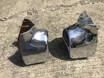 57 Chevy Bel Air sedan rear chrome tail light housing