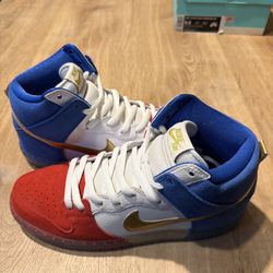 Nike Dunk High Premium SB Trico Tricolor BRAND NEW 313171-674 Mens Size 9.5