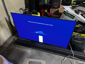 55” lg oled tv and klipsch 3.1 sound system