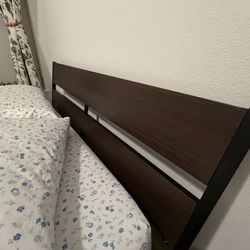 Queen Size IKEA Bed Frame with Mattress – Pick Up Only