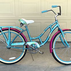 Schwinn Del Mar Beach Cruiser Bicycle 24” Women’s Bike