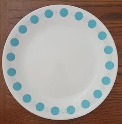 Corelle South Beach Turquoise Dot Dinner Plates – Set of 3