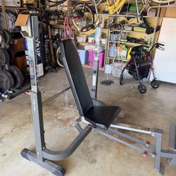 Hoist Olympic Weight Bench Incline Decline Leg Extension Curling Pad