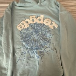 blue spider hoodie