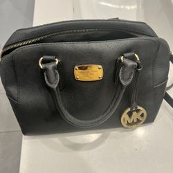 MK Leather Bag With Strap