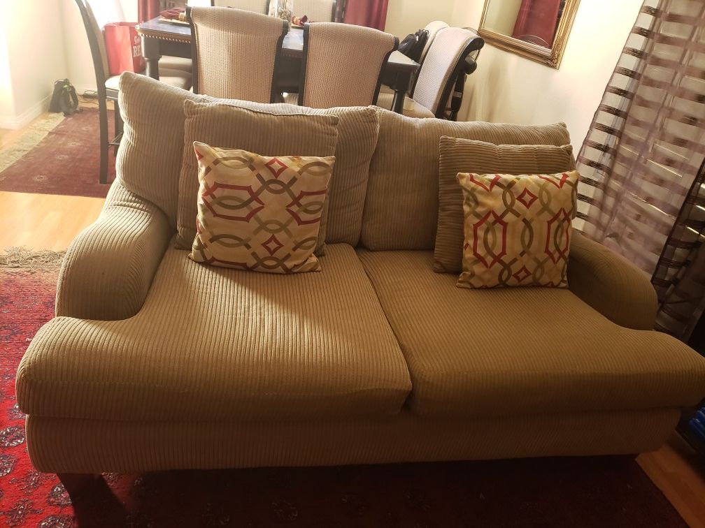 sofa set 3 piece & ottoman