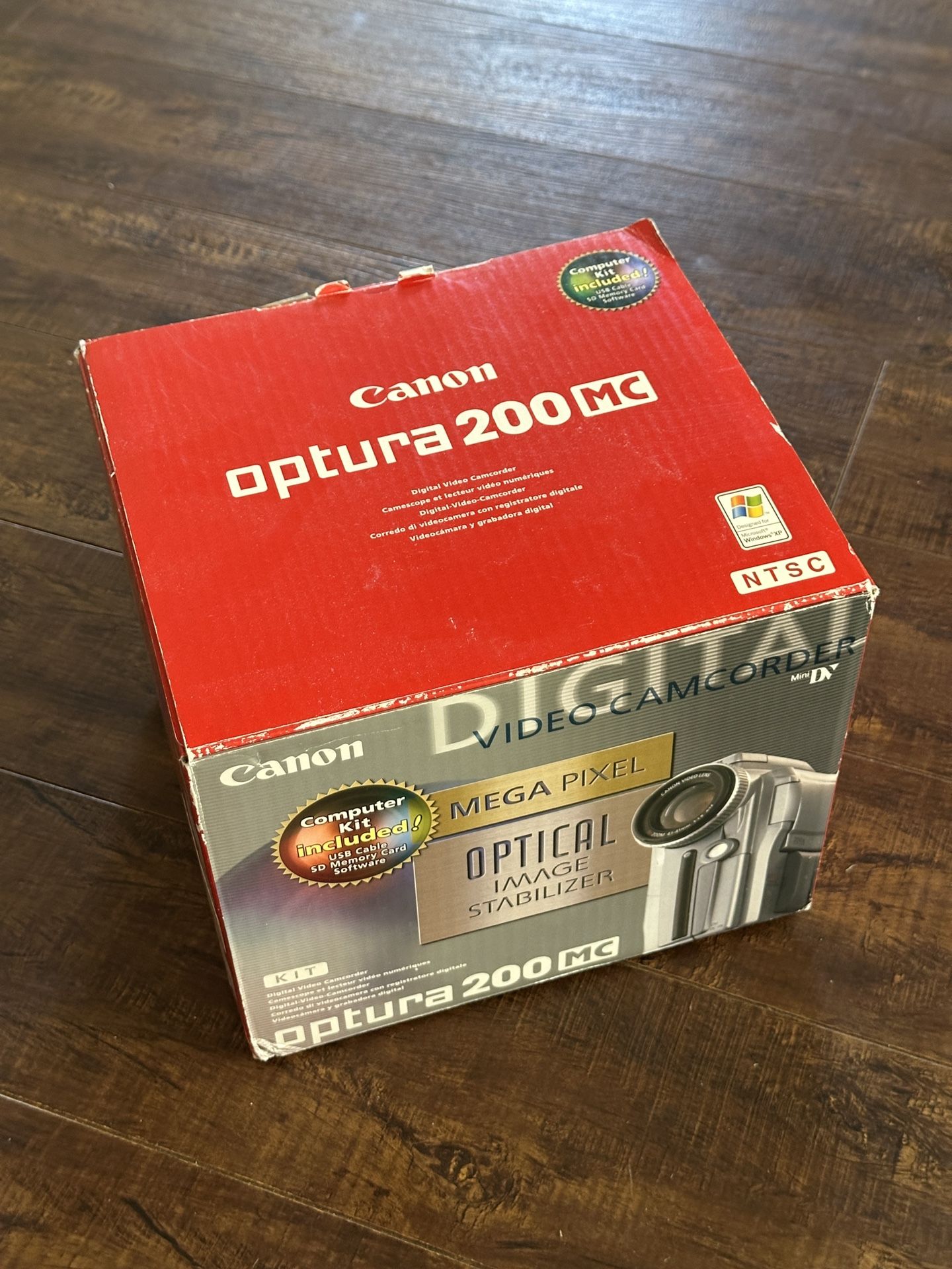 Canon Optura 200 MC MiniDV Camcorder Untested