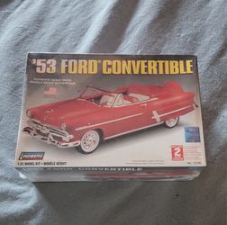 Collectible Car Model, 1953 Ford Convertible 1/24 Scale