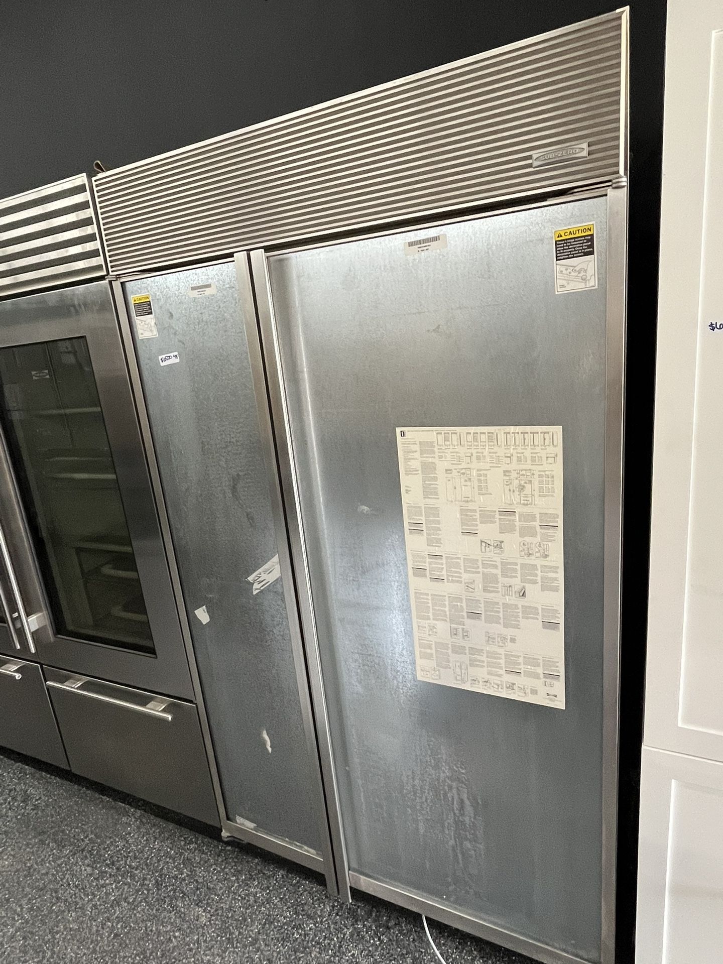 Built In Sub Zero 48 Inch Panel Ready Refrigerator Side By Side