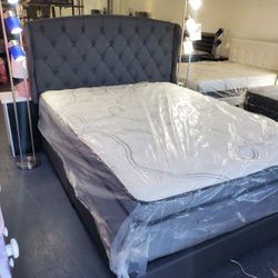 New Master Bed Queen Size Bed Frame Only 