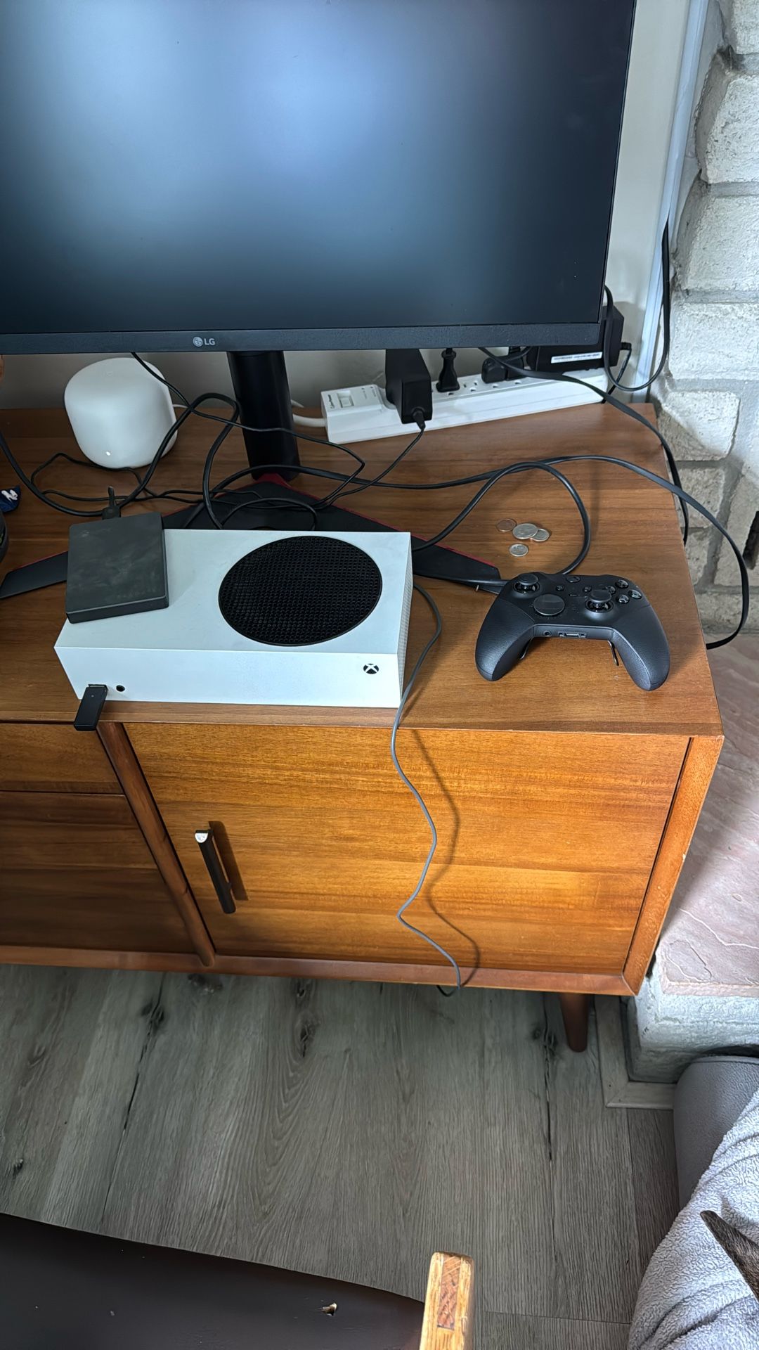 Xbox Series S Console, Controllers, And Headset