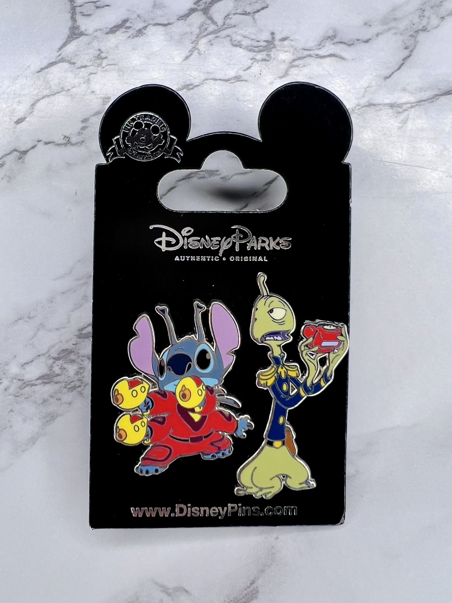 Disney Parks 2002 Lilo & Stitch and Pleakley Pin Set