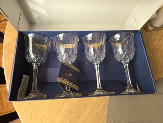 Italian Crystal Wine Glasses