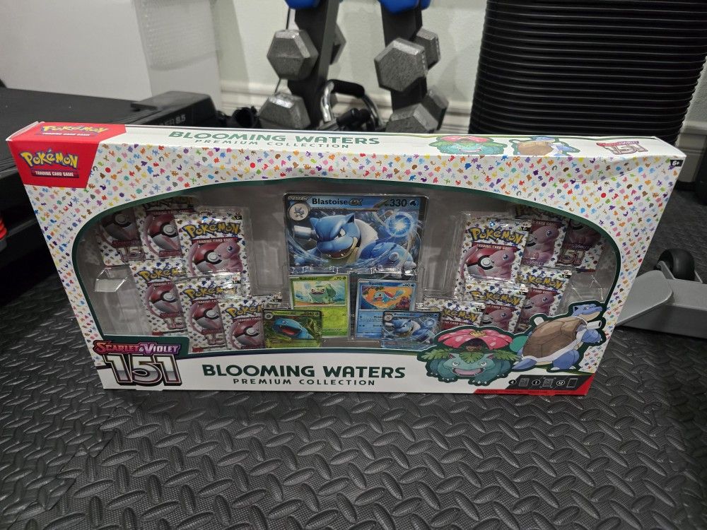 Pokemon 151 Blooming Waters