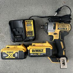 Dewalt Impact 2 Batteries And Charger 
