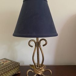 Set Of 2 Ornate Lamps
