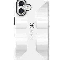 Speck iPhone 16 Plus CandyShell Grip with MagSafe in White