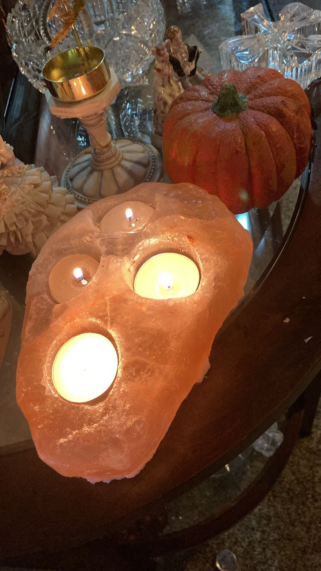 Rock Candle Holder