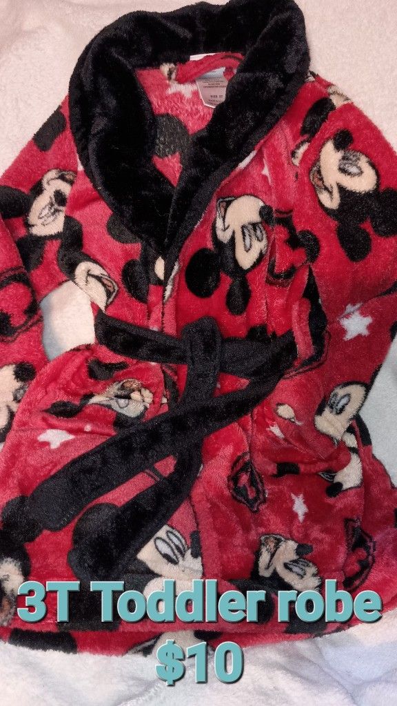 Toddler Mickey Robe