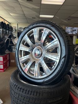21” ROLLS ROYCE STOCK OEM FACTORY WHEELS AND TIRES