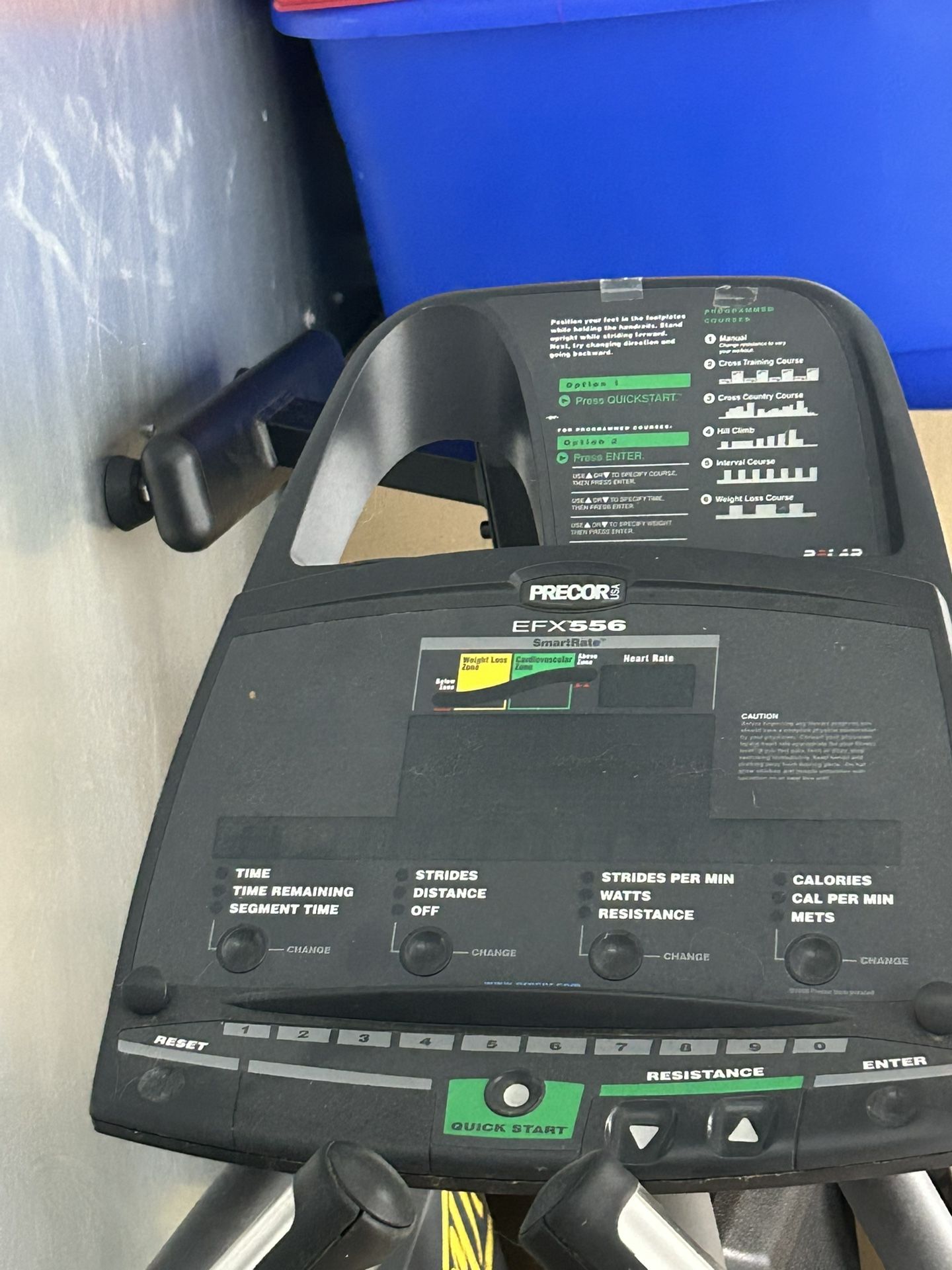 Precor EFX556 With Moveable Arms Excellent Condition