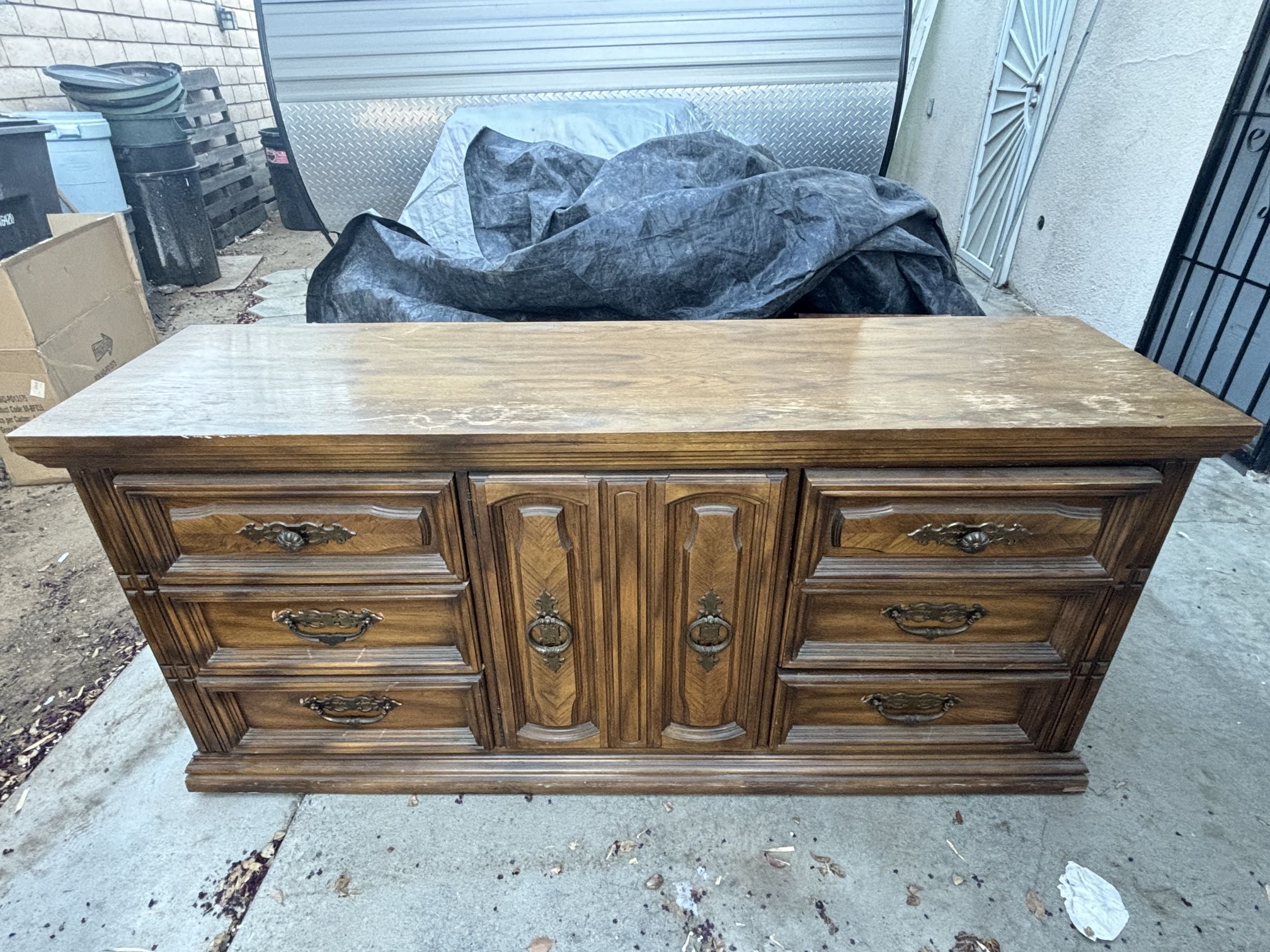 All Wood Bedroom Set
