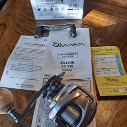 Daiwa Zillion Svtw 1000HL (Left Handed Baitcaster) Japan Made for Sale in  Garden Grove, CA - OfferUp