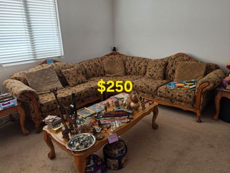 Wooden sectional