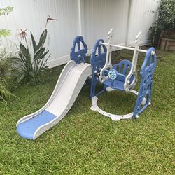 Free toddler swing and slide