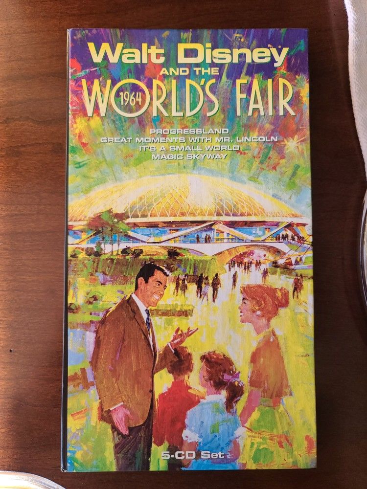 Like-New! Walt Disney And The 1964 World's Fair CD Collection