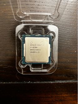 Intel i7 - 10700k CPU
