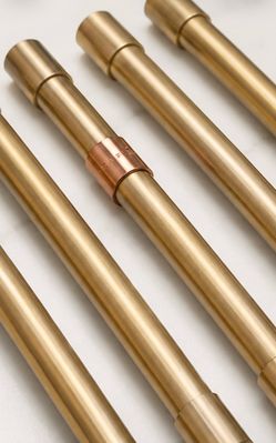 Café Appliance Brushed Brass Handle Set